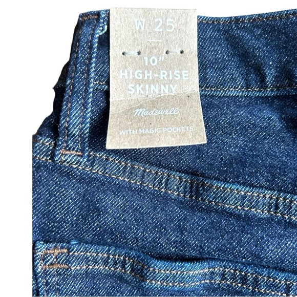 NWT Madewell 10" High-Rise Skinny Jeans Tarren - Picture 12 of 13